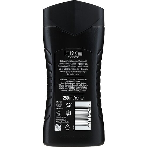 Axe Axe Douchegel Excite 250 ml Bodywash shower gel