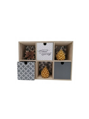 Mini Kast Organizer Houten Decoratie Gusta