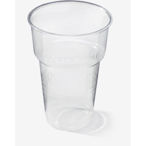 Bunzl Bierglas met kraag,Beker, Transparant, PC, 250ml, 23st Bunzl Bierglas met kraag,Beker, Transparant, PC, 250ml, 23st
