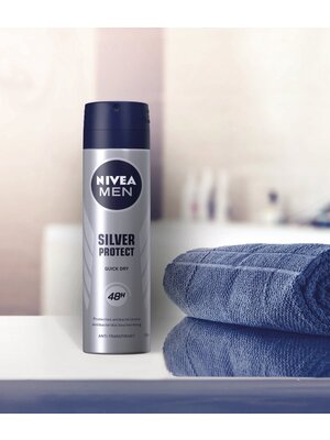 Nivea Nivea Deospray Men Quick Dry Silver Protect Bodyspray Deodorant