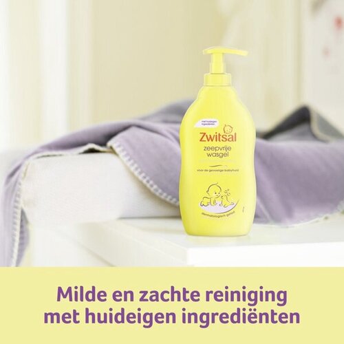 Zwitsal Zwitsal Wasgel Met Pomp Zeepvrij 400 ml