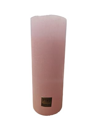 PTMD Pillar Candle Geurkaars Rustiek Pink 18 cm