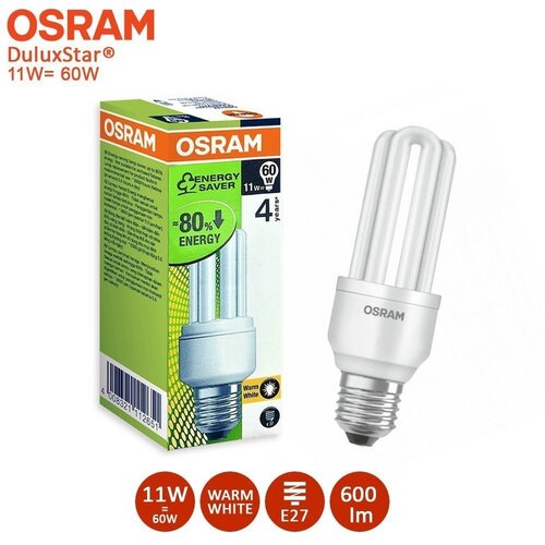 Osram Osram Duluxstar Compact 11W | E27 | Warm White | Non- Dimmable