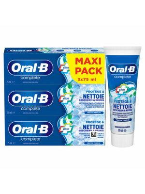 Oral B Oral B Tandpasta Complete Bescherm & Reinig 3 x 75 ml