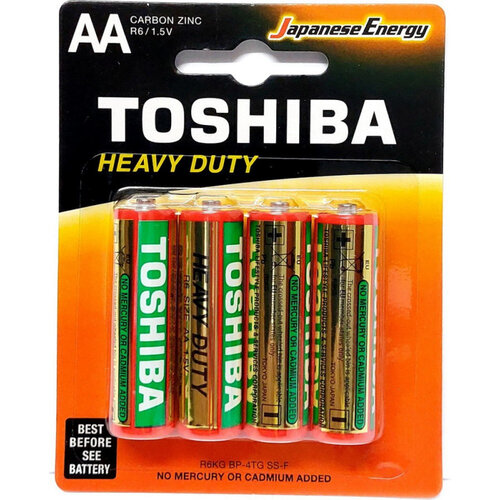 Toshiba Toshiba Original AA Batterij 4 stuks