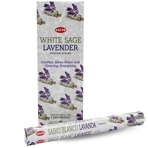 Hem HEM Wierook Whiete Sage Lavender (6 pakjes/120 stokjes)