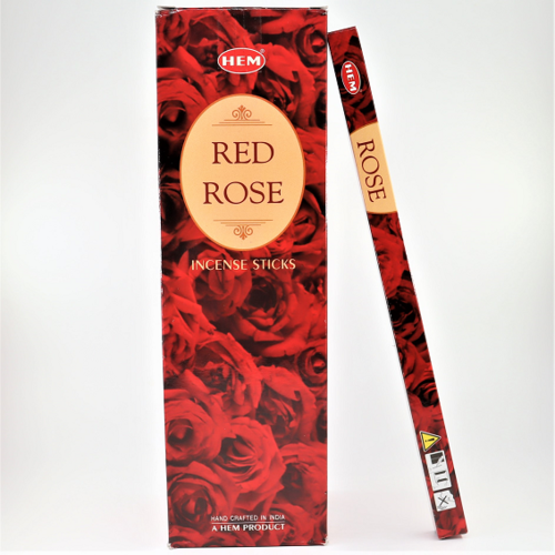 Hem HEM Wierook Red Rose (25 pakjes/200 stokjes)