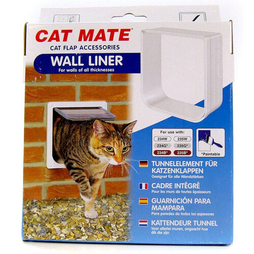 Cat Mate Viervoudig Afsluitbare Kattendeur voor allerlei muren