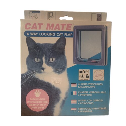 Cat Mate Viervoudig Afsluitbare Kattendeur