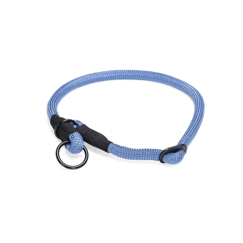 Beeztees Beeztees Poot Motief - Hondenhalsband - Blauw - L 40-65 cm