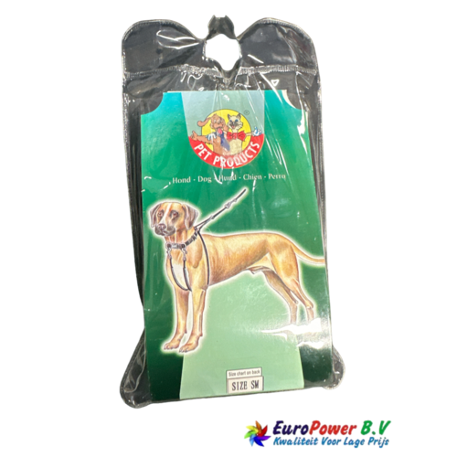 Pet Products Beeztees Gentle Walker - Hondentuig - Zwart - S