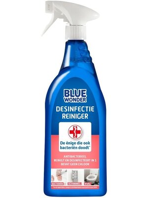 BLUE WONDER DESINFECTIE REINIGER SPRAY 750 ML