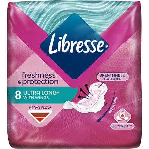 Libresse Libresse Maandverband - Ultra Thin Long Wings 8 stuks