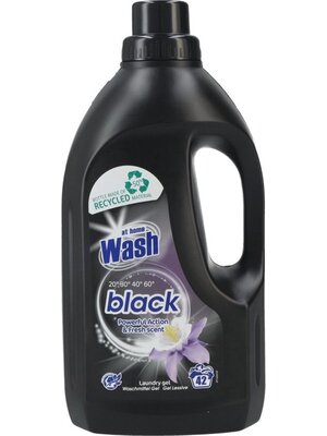 At Home Wash Vloeibaar wasmiddel 1-5L zwart 42 wasbeurten