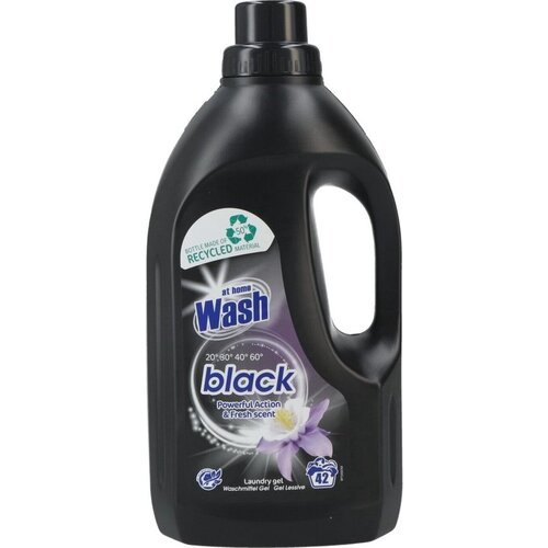 At Home Wash Vloeibaar wasmiddel 1-5L zwart 42 wasbeurten