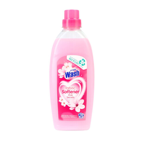 At Home Wash Fabric Softener Pink Secrets wasverzachter 750ml 20ds