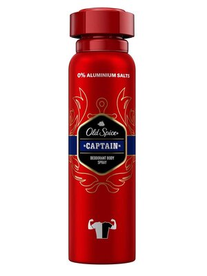 Old Spice Old Spice Captain Spray Deodorant, 150ml