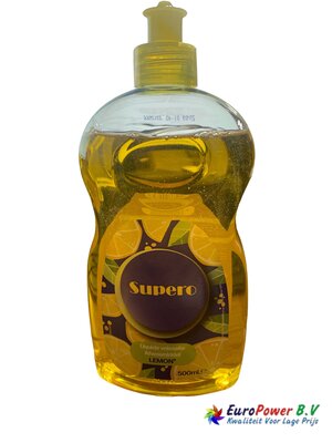 Supero Afwasmiddel Lemon 500 ml