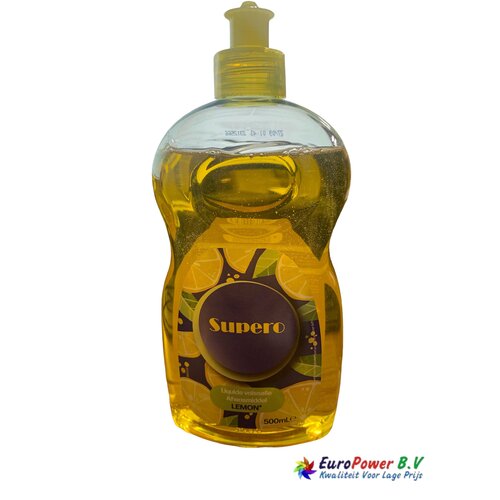 Supero Afwasmiddel Lemon 500 ml