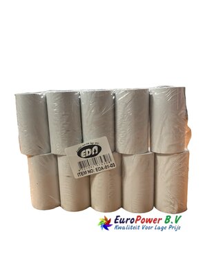 Eda Thermorollen 57 x 30 x 12mm 9 meter  10 rollen