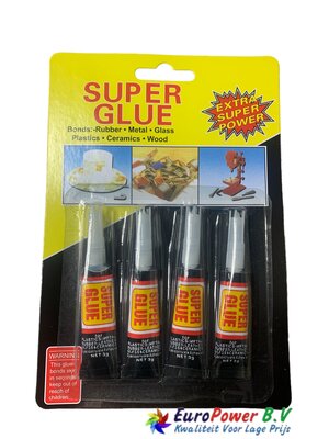 Eda Eda Super Glue / Lijm 4 x3g