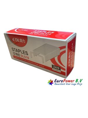 Eda Eda Staples Nietjes DL518 10x1000 pcs