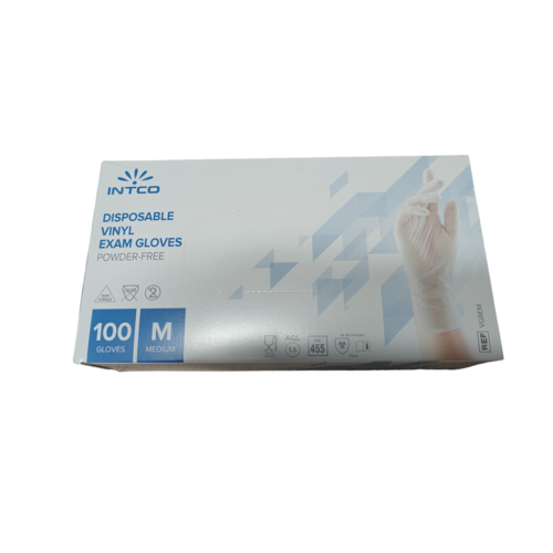 intco Handschoenen Transparant Nitrile M 100 st/doos