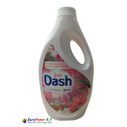 Dash Dash Vloeibaar wasmiddel 2 in 1 Lenor Divine Envie 1925 ml 35 Wasbeurten