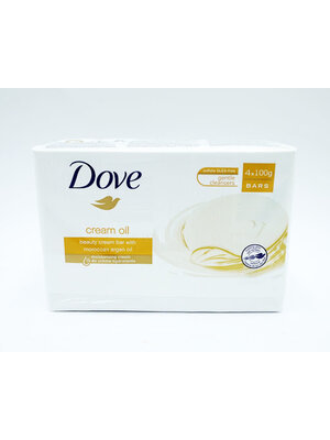 Dove Dove Zeep Cream Oil 4 x100 gr