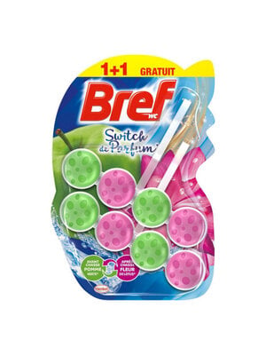 Bref Bref WC Power Groene Appel en Lotusbloem 2x 50 gr