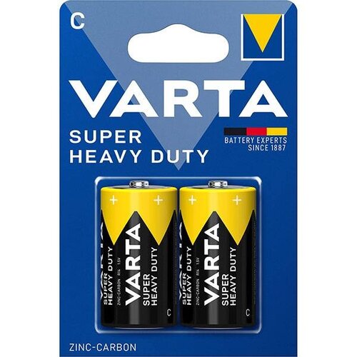 Varta Batterijen Superlife - Koolzink - R14/C/Mono - 1.5 Volt - 2 Stuks Varta Batterijen Superlife - Koolzink - R14/C/Mono - 1.5 Volt - 2 Stuks