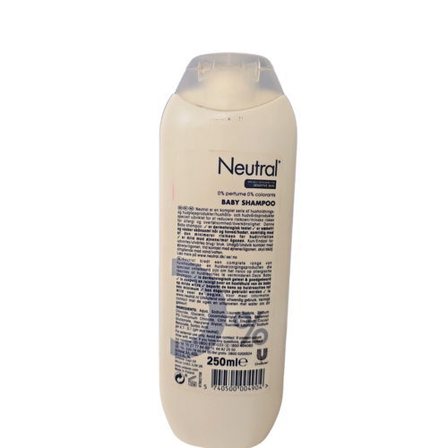 Neutral Baby Shampoo Parfumvrij Sensitive Skin 250 ml