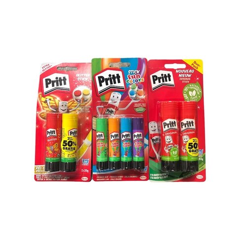Pritt Display 3 Assortiement 36 stuk Pritt Display 3 Assortiement 36 stuk