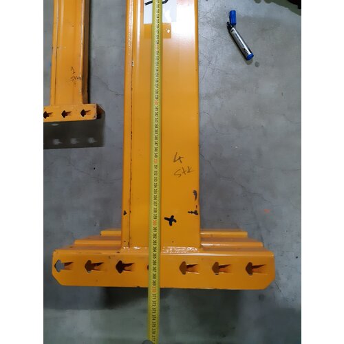 Pallet stelling liggers nedcon orange 370 cm Pallet stelling liggers nedcon orange 370 cm