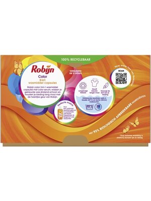 Robijn Robijn Wasmiddel 3-in-1 Color 15 stuks PODS