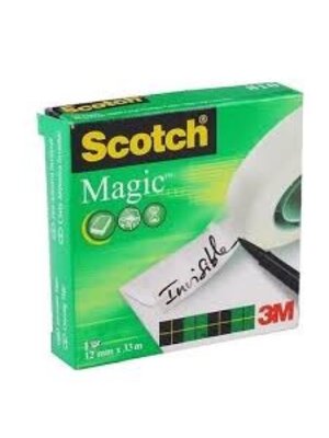 Scotch plakband Scotch Magic Magic 810 transparant 12 mm (B) x 33 m (L)