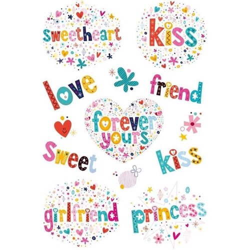 Herma Stickervel Magic Greetings 16 Cm Glitter Folie 13-delig Herma Stickervel Magic Greetings 16 Cm Glitter Folie 13-delig