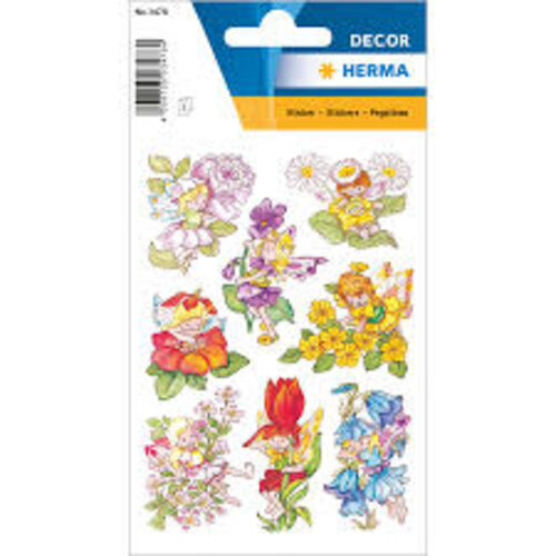 Stickers etiketten bloemen Stickers etiketten bloemen