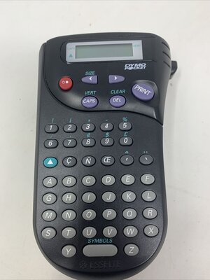Dymo Dymo Pocket Print Label Machine (D1 Tape)Gebruikt