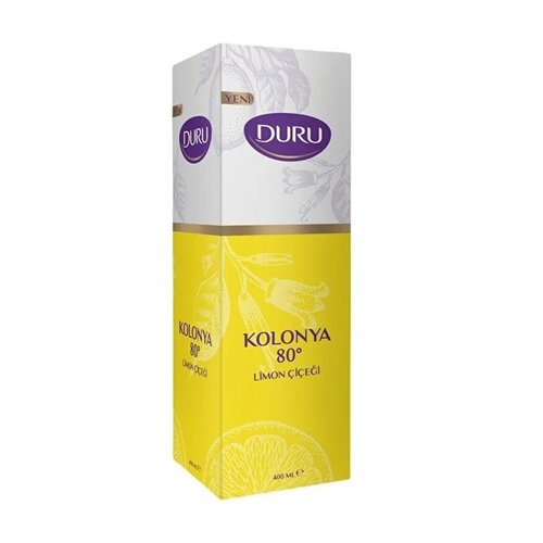 Duru Duru Eau de Cologne Citroen Bloem 80 % 400ml(kolonya) Duru Duru Eau de Cologne Citroen Bloem 80 % 400ml(kolonya)