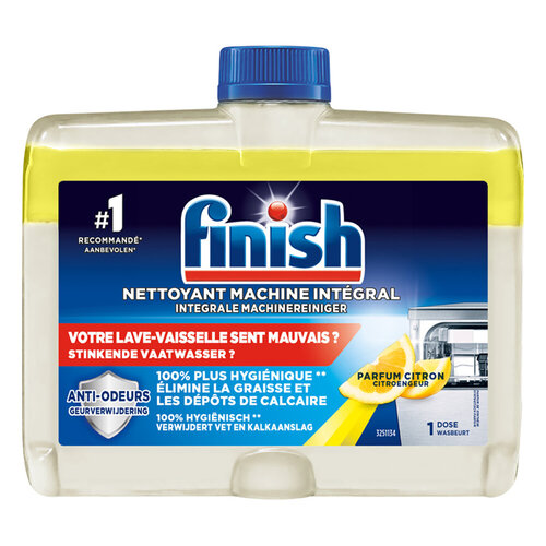 Finish Finish Vaatwasmachinereiniger Deep Cleaner Lemon Sparkle 250 ml Finish Finish Vaatwasmachinereiniger Deep Cleaner Lemon Sparkle 250 ml