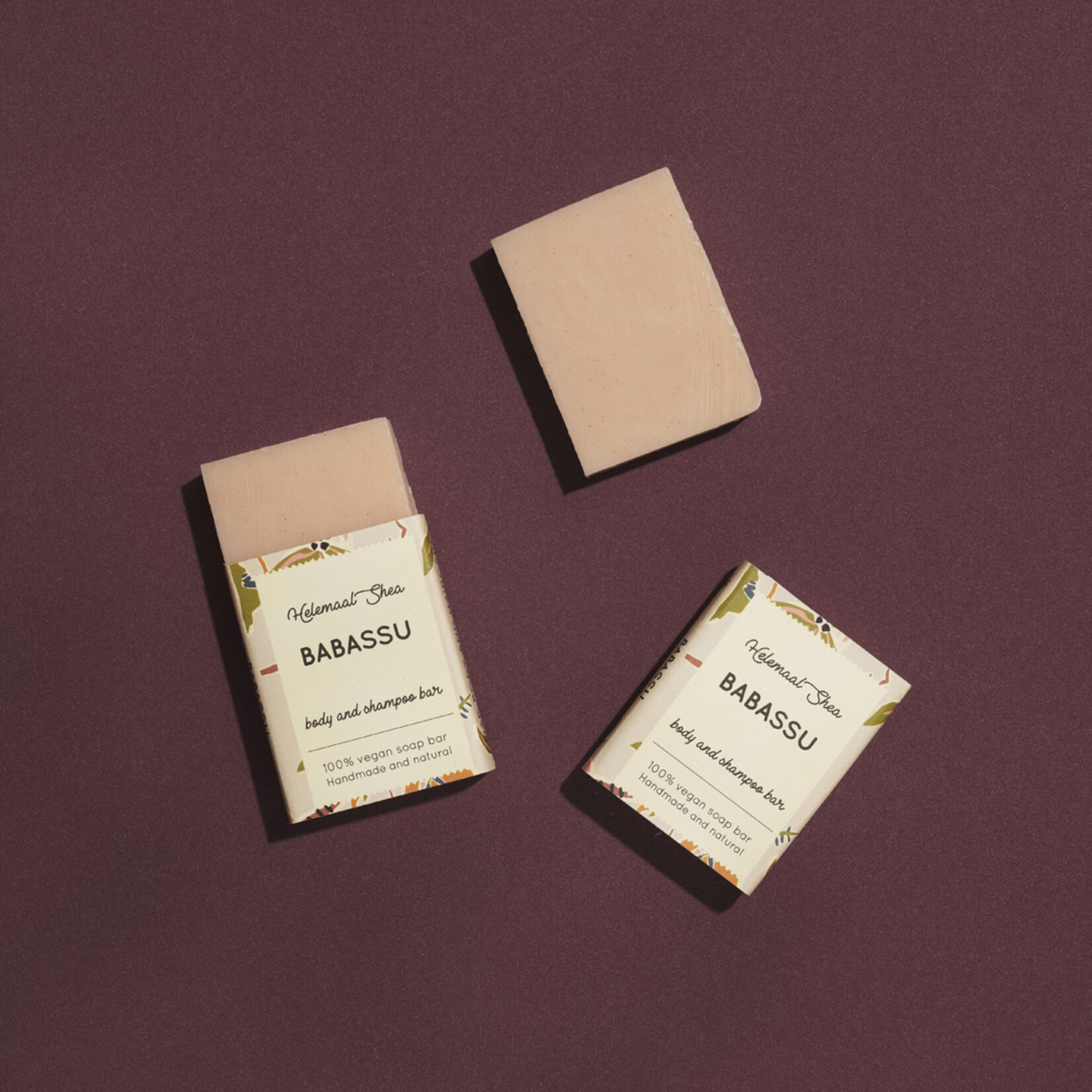 Festes Shampoo und Duschseife - Babassu - Mini