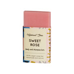 Festes Shampoo und Duschseife - Süßes Rosen - Mini