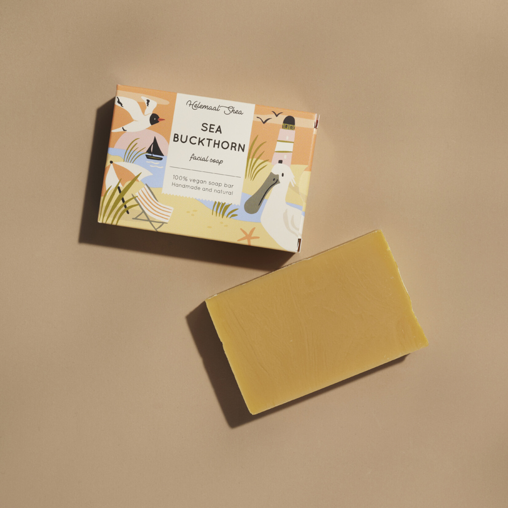 Sea buckthorn facial soap