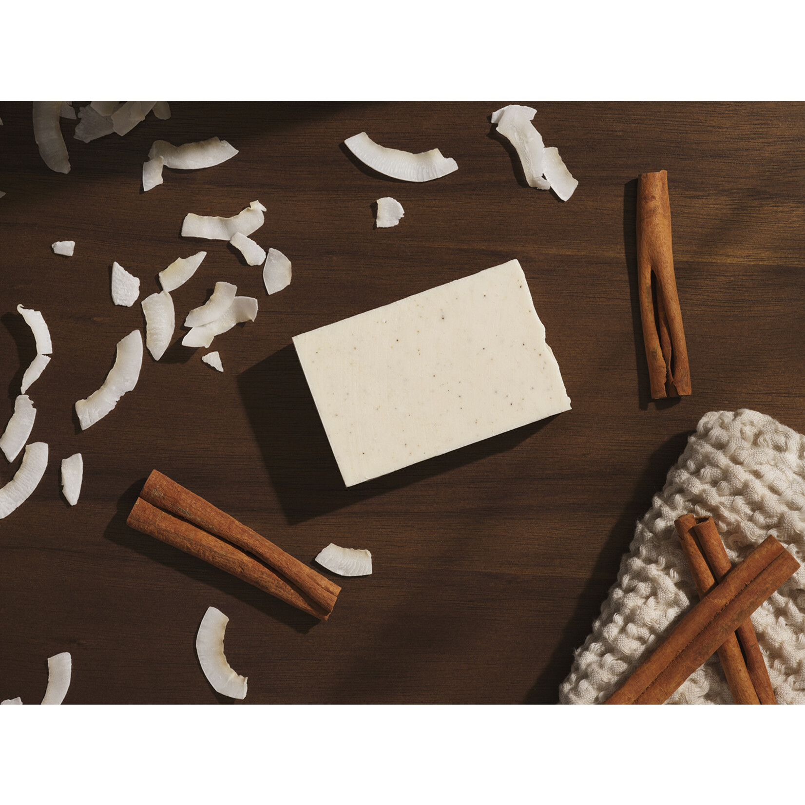 Coconut & Cinnamon hair soap
