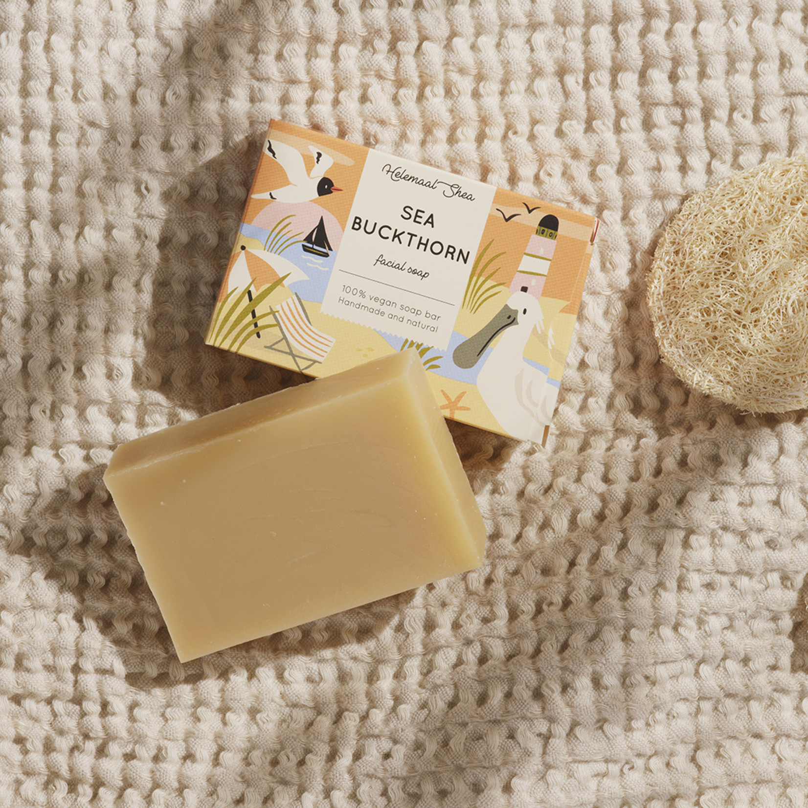 Sea buckthorn facial soap