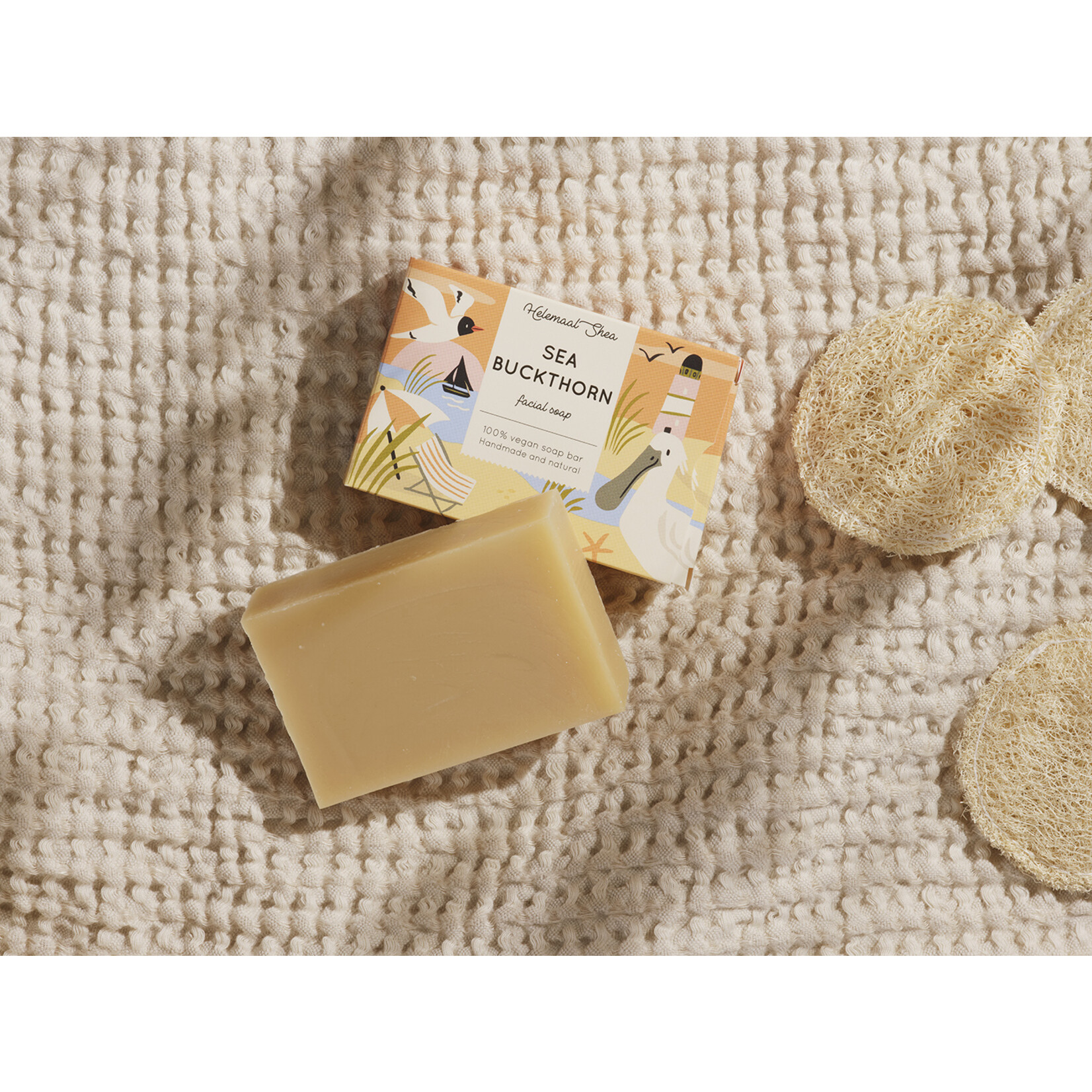 Sea buckthorn facial soap