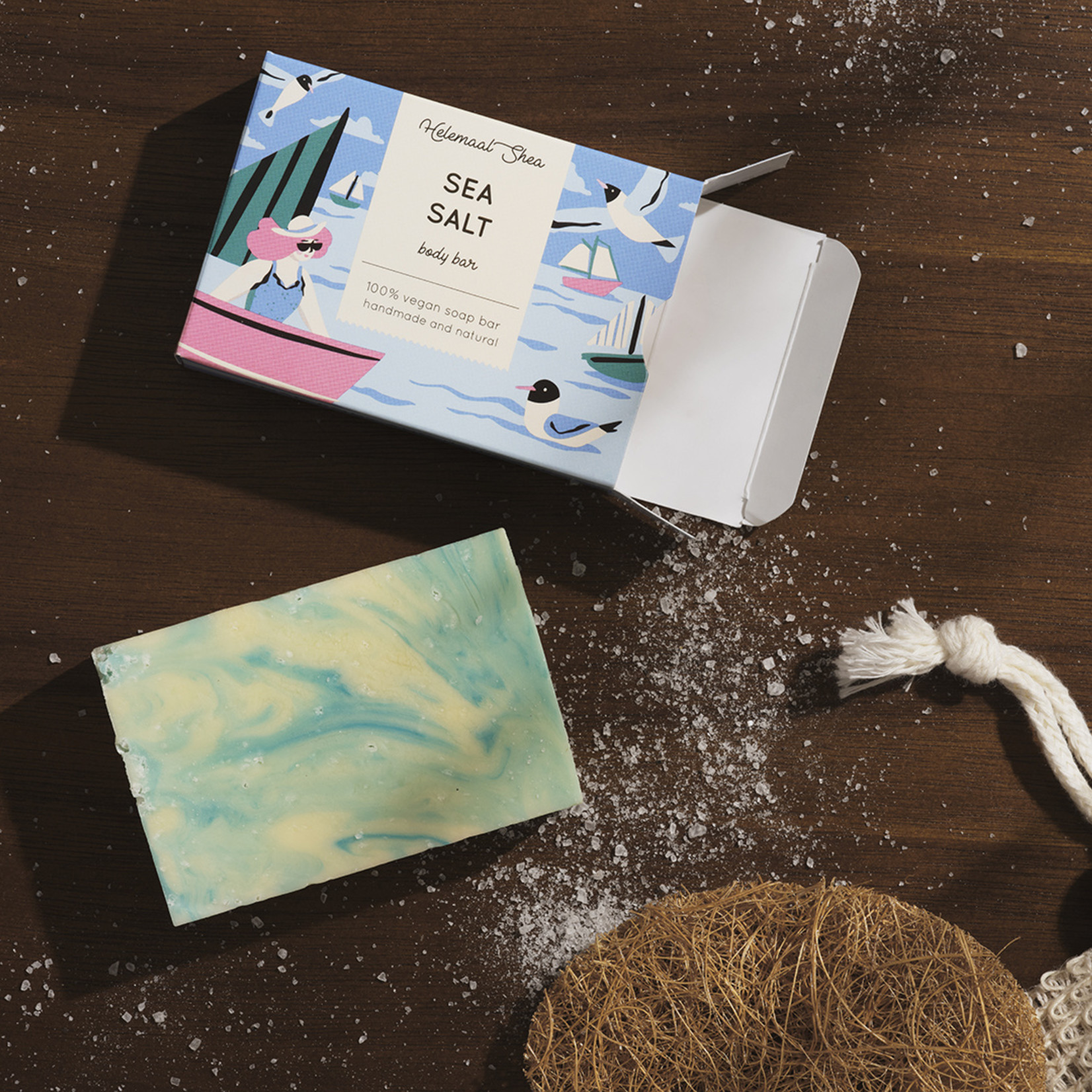 Sea salt soap