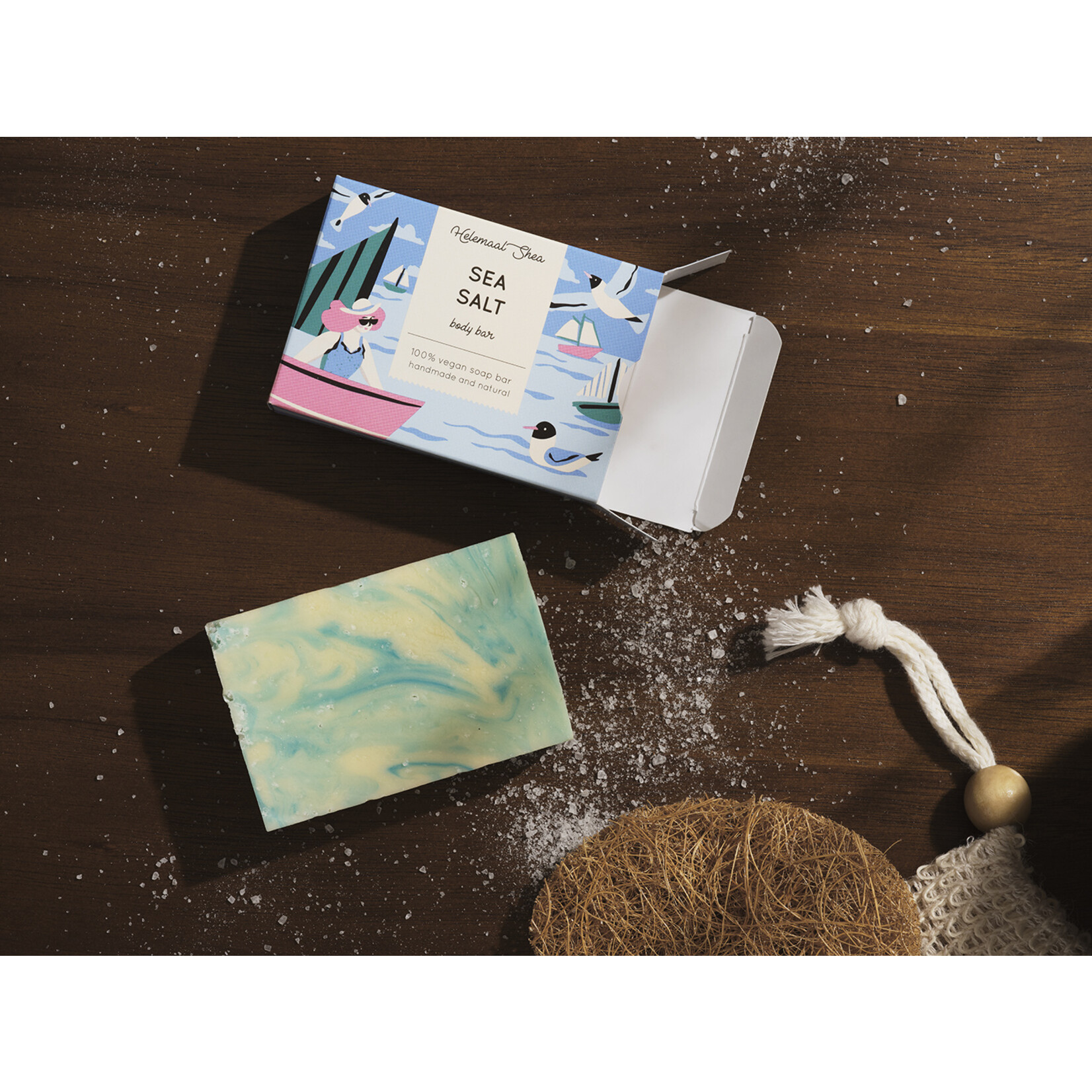 Sea salt soap