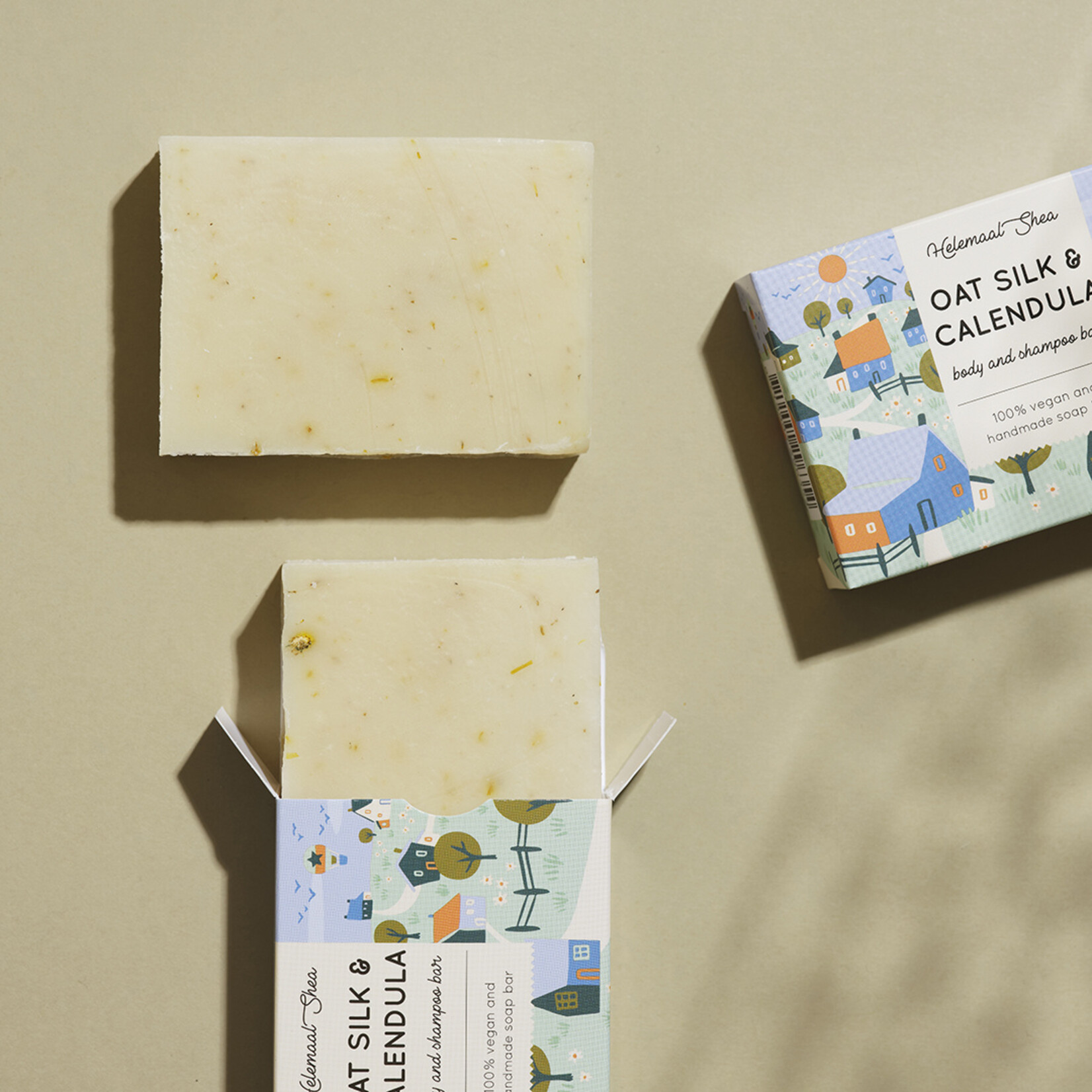 Haverzijde & Calendula haar- en body zeep